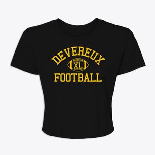 Devereux School Classic Football Women's Crop Top