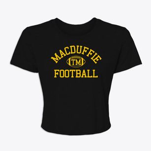 The Macduffie School Classic Football Women's Crop Top