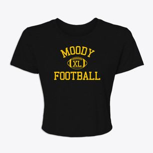 Moody School Classic Football Women's Crop Top