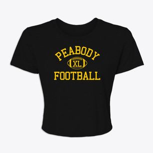 Peabody Veterans Memorial High School Classic Football Women's Crop Top