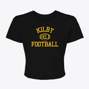 Kilby Laboratory School Classic Football Women's Crop Top