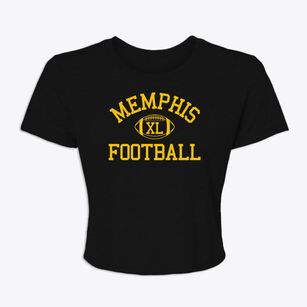 Memphis High School Classic Football Women's Crop Top