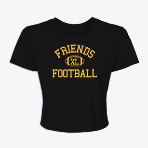 Friends School Classic Football Women's Crop Top