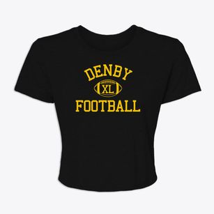 Denby High School Classic Football Women's Crop Top