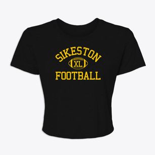 Sikeston Senior High School Classic Football Women's Crop Top