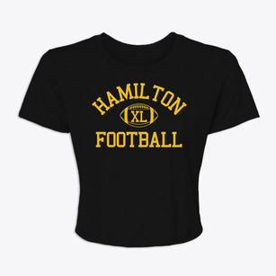 Hamilton High School Classic Football Women's Crop Top