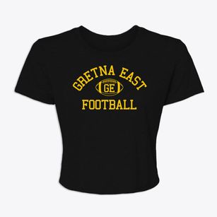 Gretna East Classic Football Women's Crop Top