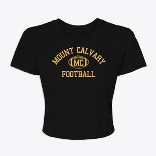 Mount Calvary Lutheran School Classic Football Women's Crop Top