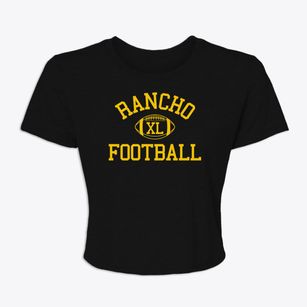 Rancho High School Classic Football Women's Crop Top