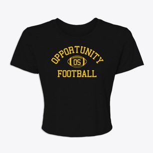 Opportunity South School Classic Football Women's Crop Top