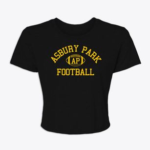 Asbury Park High School Classic Football Women's Crop Top
