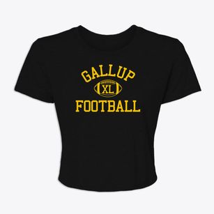 Gallup Junior High School Classic Football Women's Crop Top