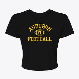 Audubon Classic Football Women's Crop Top
