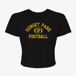 Sunset Park High School Classic Football Women's Crop Top
