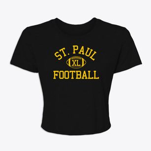 Saint Paul Lutheran School Classic Football Women's Crop Top