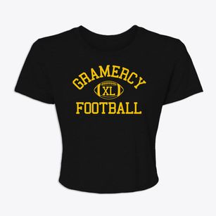 Gramercy Christian School Classic Football Women's Crop Top
