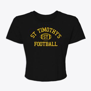 St Timothy's School Classic Football Women's Crop Top