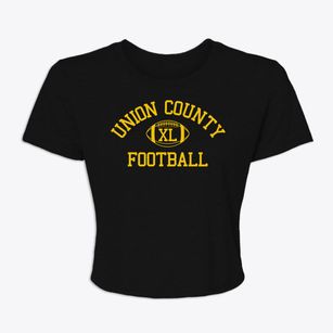 Union County Career Center Classic Football Women's Crop Top