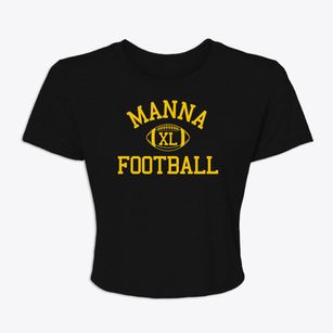 Manna Christian School Classic Football Women's Crop Top