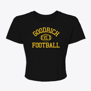 Goodrich High School Classic Football Women's Crop Top