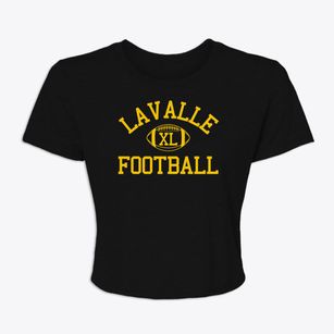 Lavalle School Classic Football Women's Crop Top