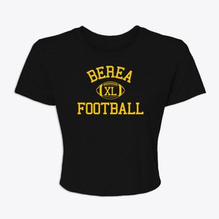 Berea High School Classic Football Women's Crop Top