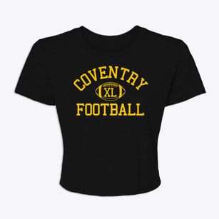 Coventry Junior High Classic Football Women's Crop Top