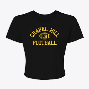Chapel Hill Christian School Classic Football Women's Crop Top