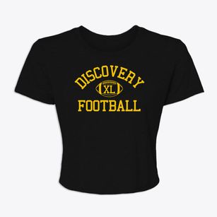 Discovery School Classic Football Women's Crop Top