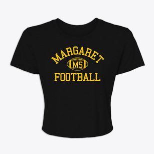 Margaret Spellacy Intermediate School Classic Football Women's Crop Top