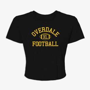 Overdale Primary School Classic Football Women's Crop Top