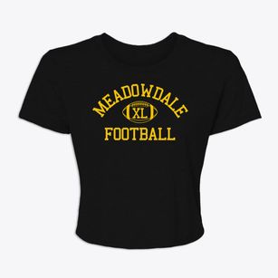 Meadowdale Career Technology Center Classic Football Women's Crop Top