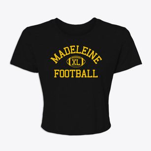 Madeleine School Classic Football Women's Crop Top