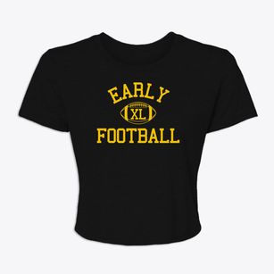 Early Childhood Center Classic Football Women's Crop Top