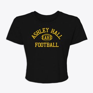 Ashley Hall Classic Football Women's Crop Top