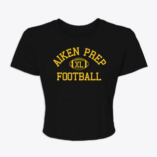 Aiken Prep School Classic Football Women's Crop Top