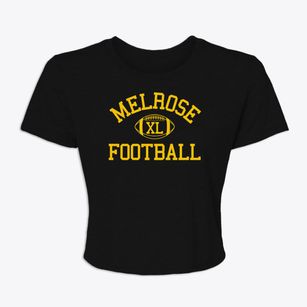 Melrose High School Classic Football Women's Crop Top