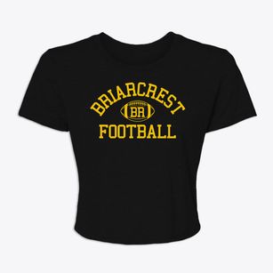 Briarcrest Ridgeway Christian School Classic Football Women's Crop Top