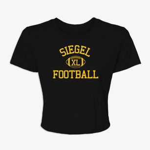Siegel High School Classic Football Women's Crop Top