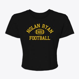 Nolan Ryan Junior High School Classic Football Women's Crop Top