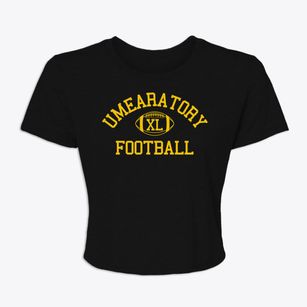Ume Preparatory Academy Classic Football Women's Crop Top