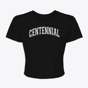 Centennial High School Varsity Arch Women's Crop Top