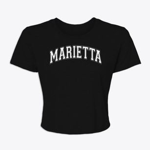 Marietta Elementary School Varsity Arch Women's Crop Top