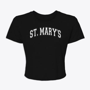 Saint Mary's Catholic School Varsity Arch Women's Crop Top
