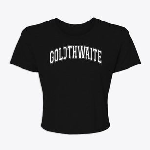 Goldthwaite High School Varsity Arch Women's Crop Top