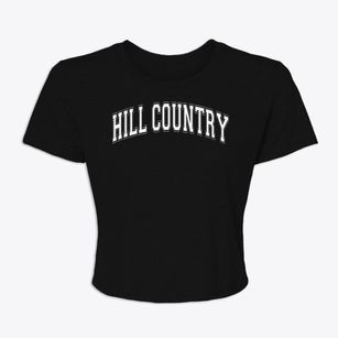 Hill Country Middle School Varsity Arch Women's Crop Top