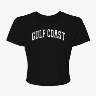 Gulf Coast High School Varsity Arch Women's Crop Top