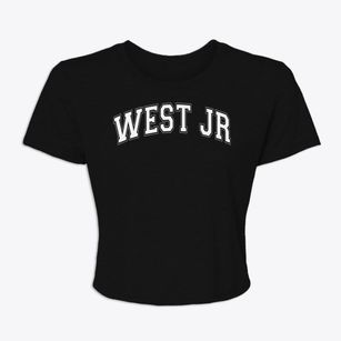 West Jr High School Varsity Arch Women's Crop Top