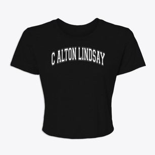 C Alton Lindsay Middle School Varsity Arch Women's Crop Top