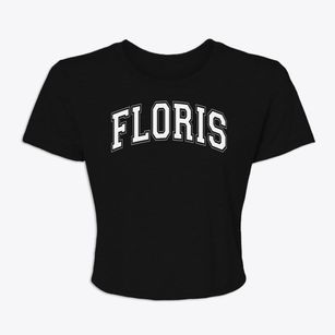 Floris Elementary School Varsity Arch Women's Crop Top